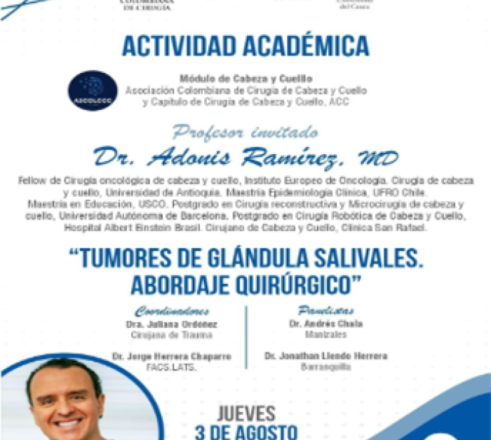 Tumores de la gandulas salivales- Abordaje Quirúrgico